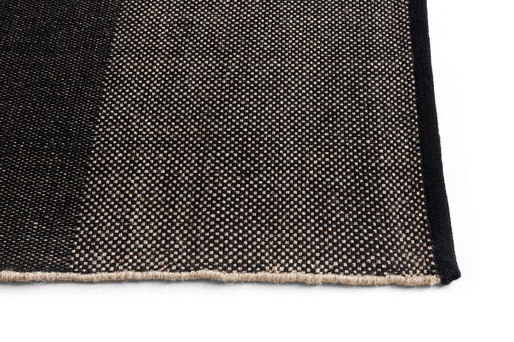 Check rug L - Black 170x240 cm - HAY