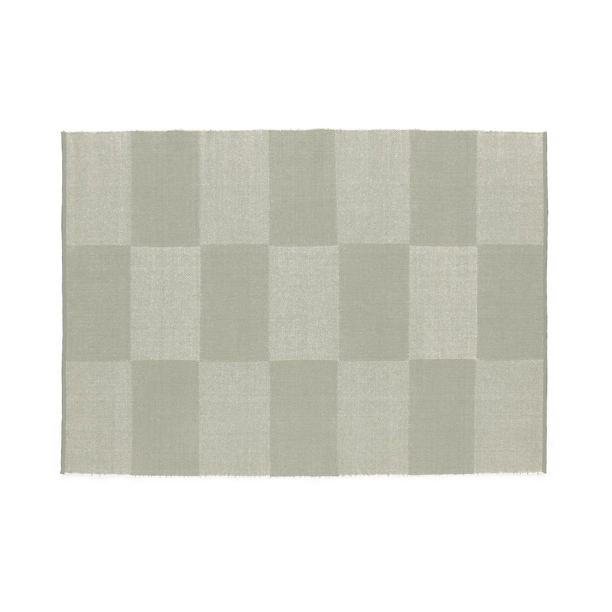 HAY Check rug L Grey 170x240 cm | Scandinavian Design | Wool rugs | Grey