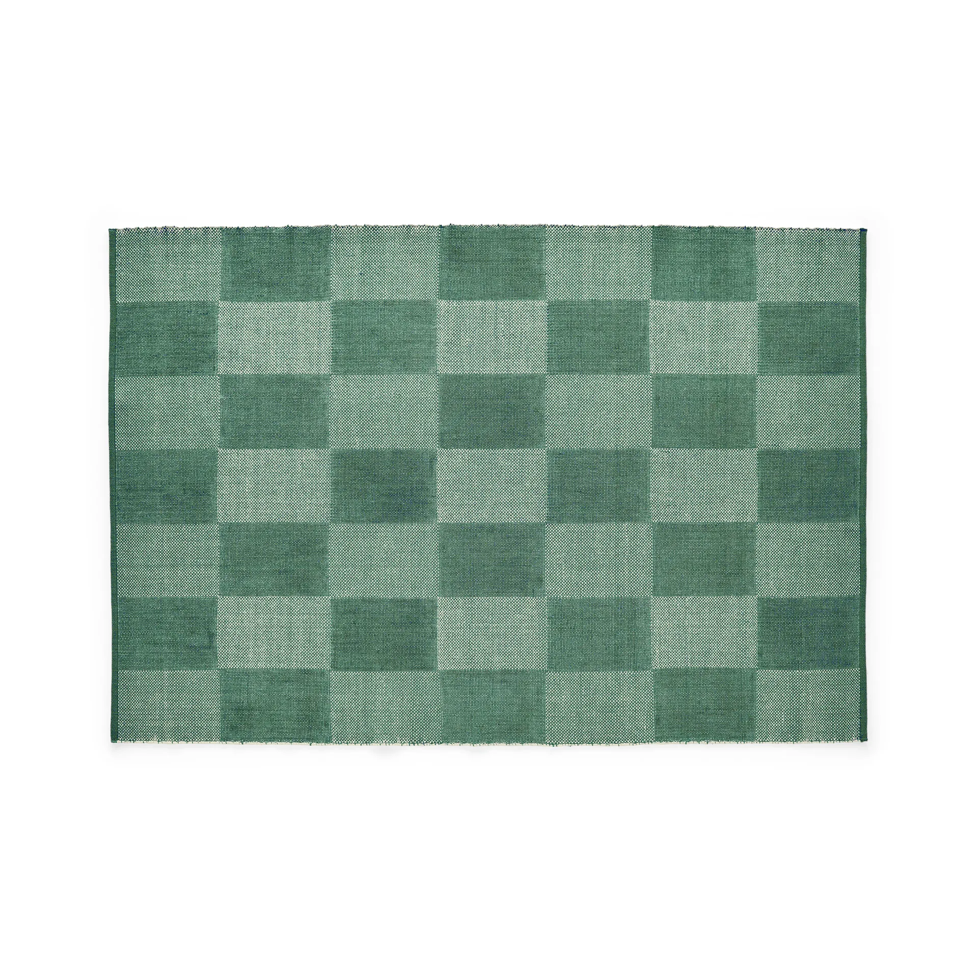 Check rug S, Green 140x200 cm HAY