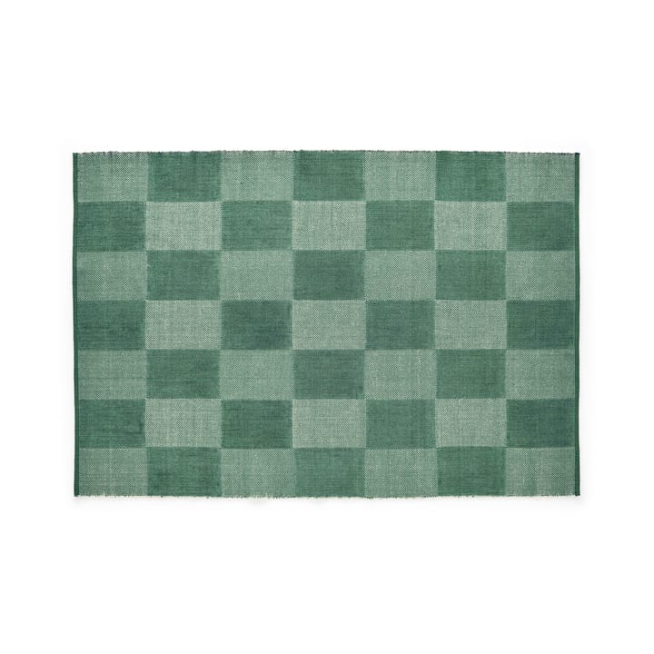 Check rug S - Green 140x200 cm - HAY