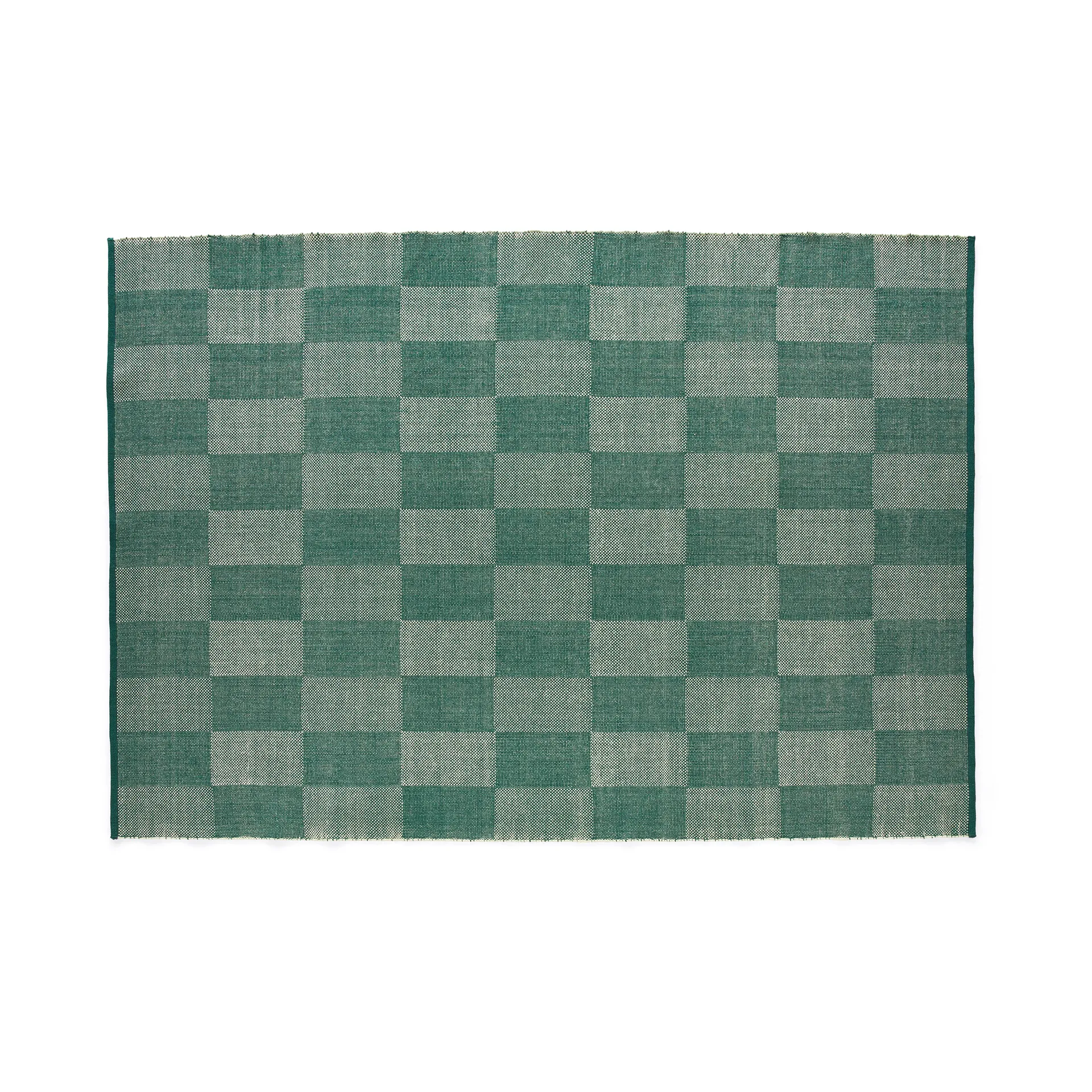 Check rug S, Green 170x240 cm HAY