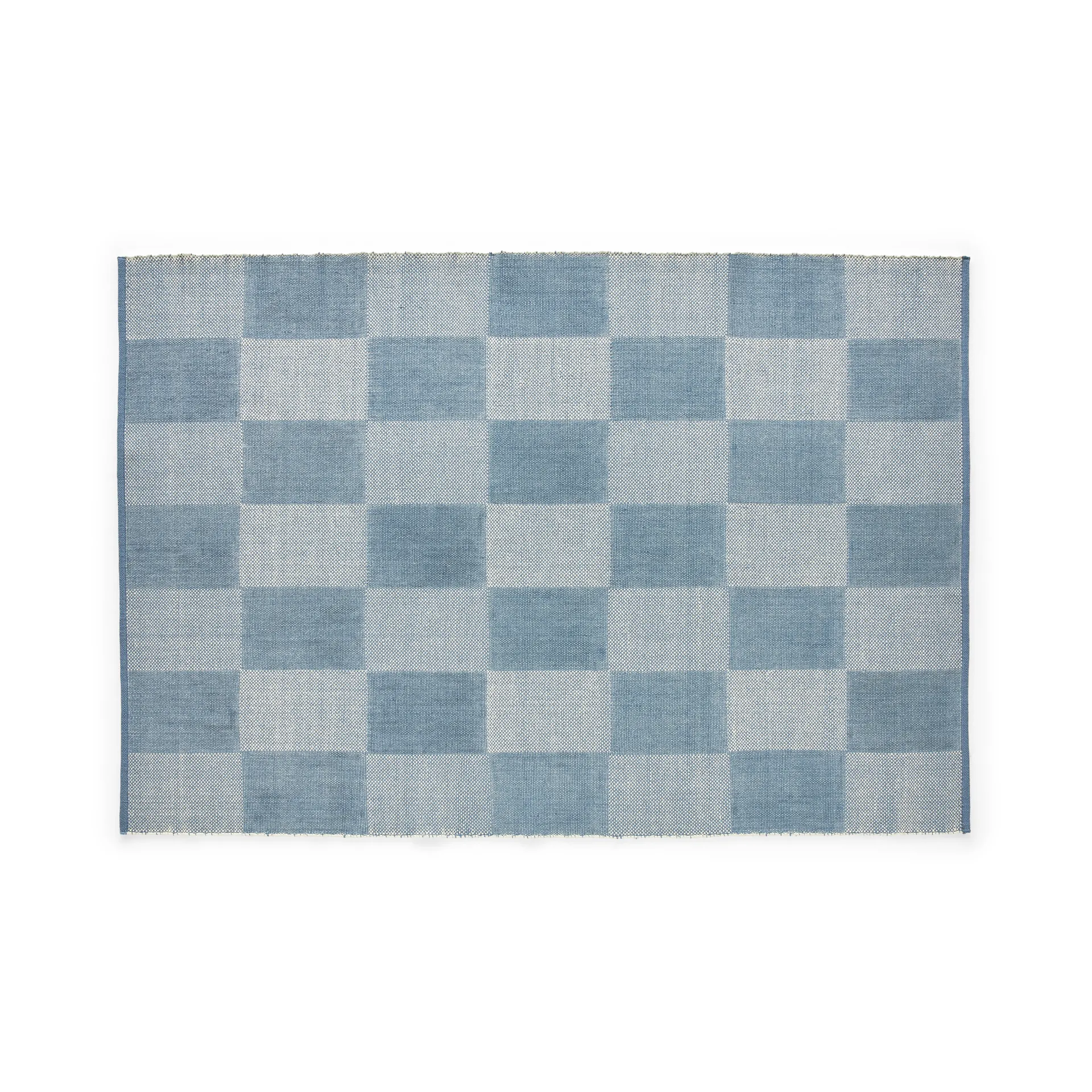 Check rug S, Light blue 140x200 cm HAY