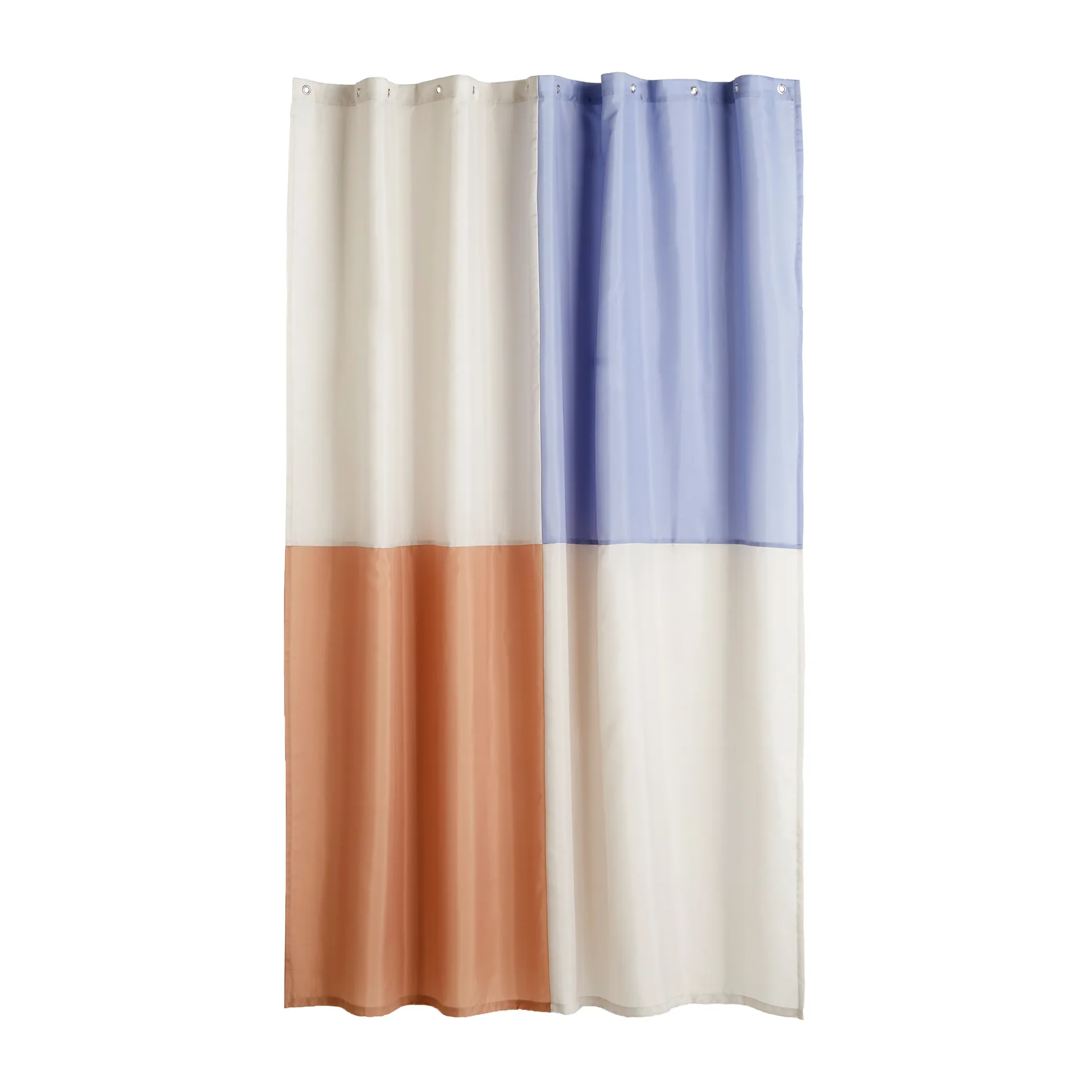 Check shower curtain 180x200 cm, Blue HAY