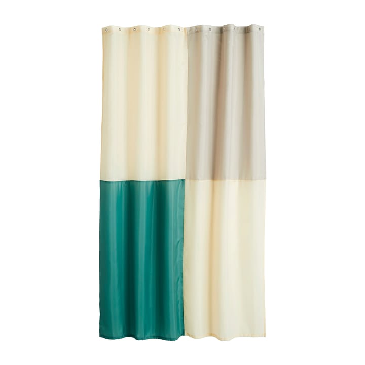 Check shower curtain 180x200 cm - Green - HAY
