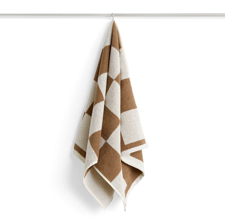 Check towel 50x100 cm - Cappuccino - HAY