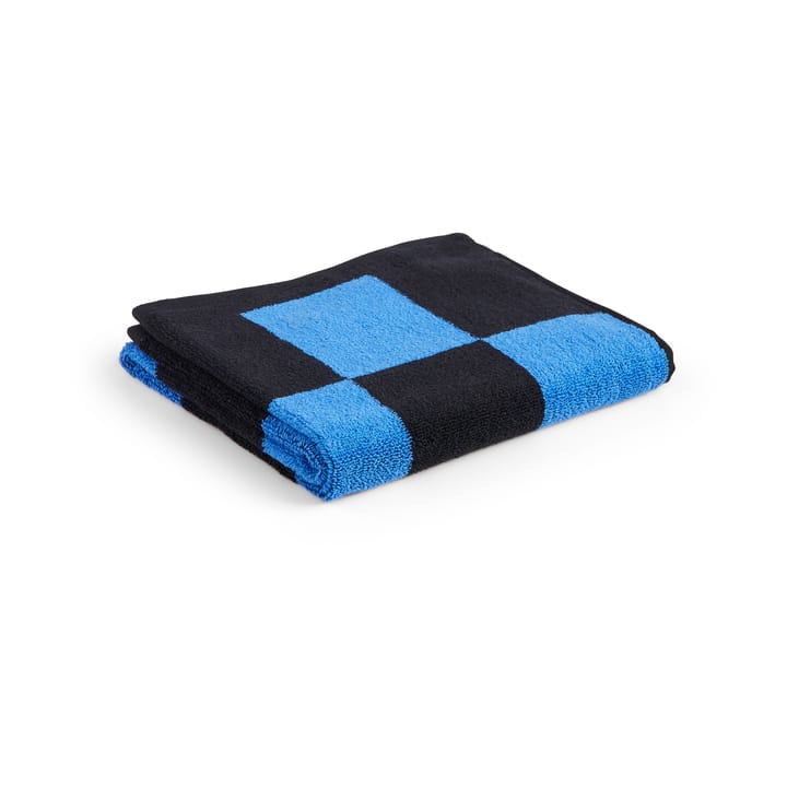 Check towel 50x90 cm - Cobolt blue - HAY