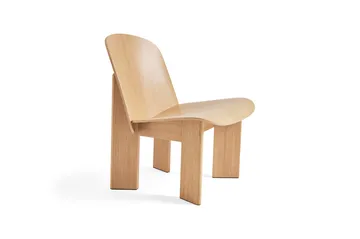 Chisel lounge chair - Lacquered oak - HAY