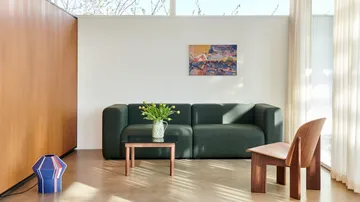 Chisel lounge chair - Lacquered walnut - HAY