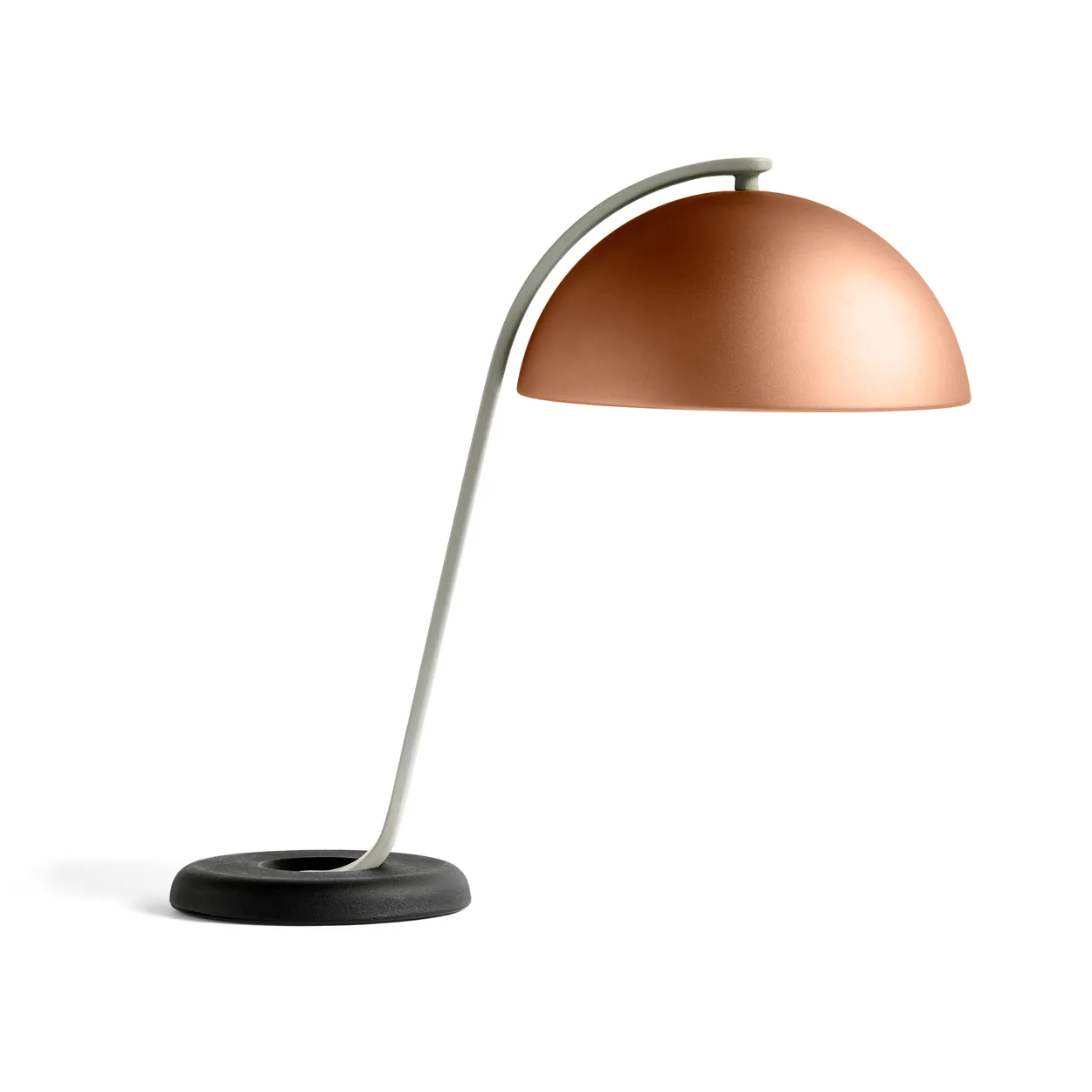 HAY Cloche table lamp Mocca anodised | Scandinavian Design | Desk & table lamps | Brown