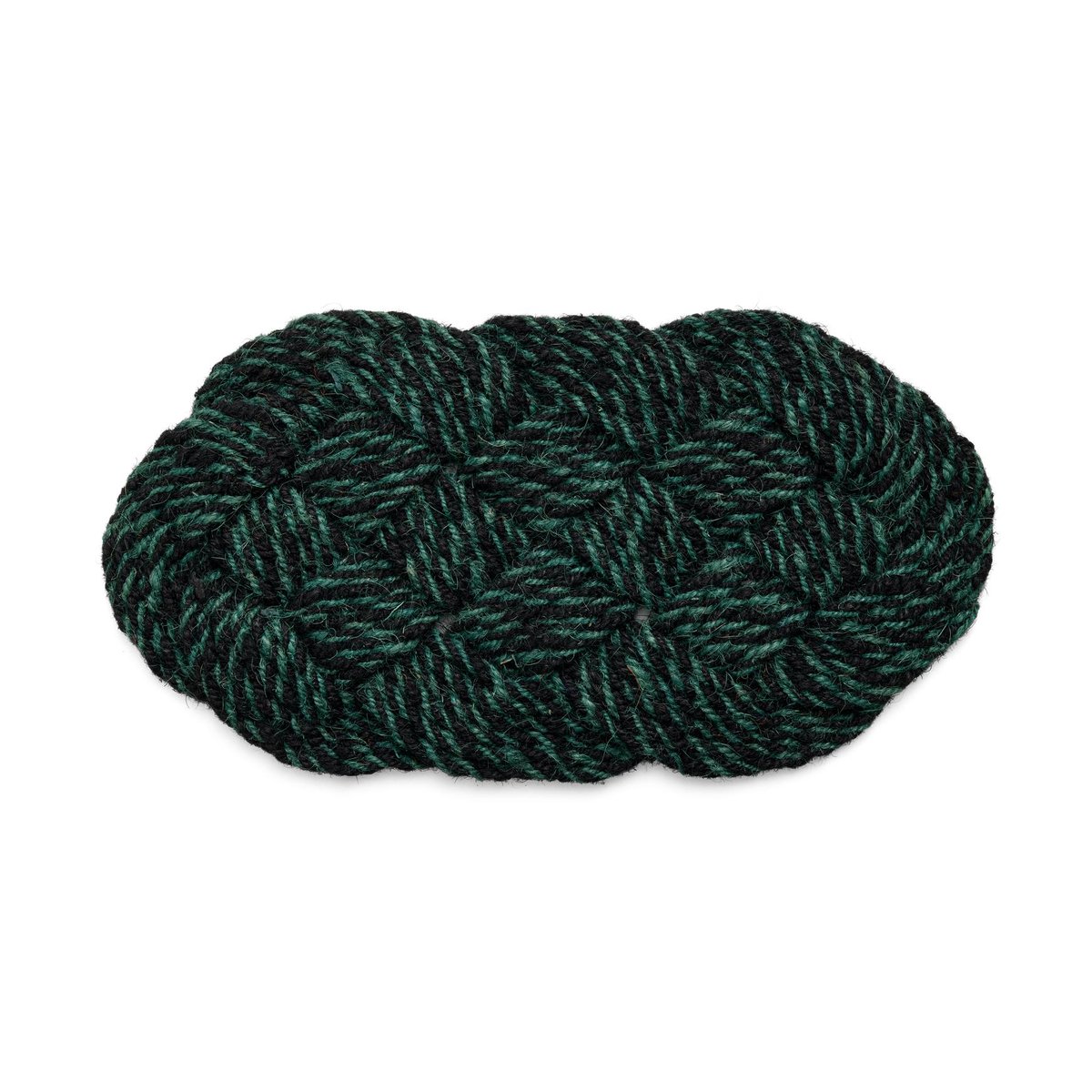 HAY Coco doormat 40x80 cm Swirl black | Scandinavian Design | Door mats | Multi