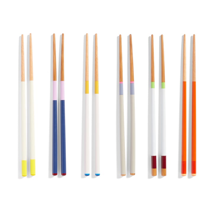 Colour chop sticks 6-pack, Multi HAY