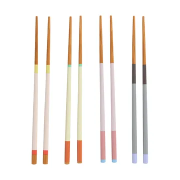 Colour chopsticks 4-pack - Pastel - HAY