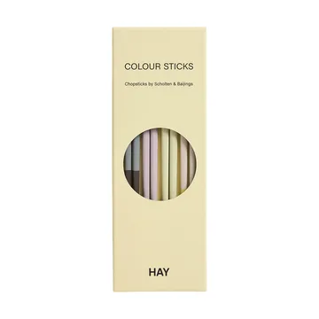 Colour chopsticks 4-pack - Pastel - HAY