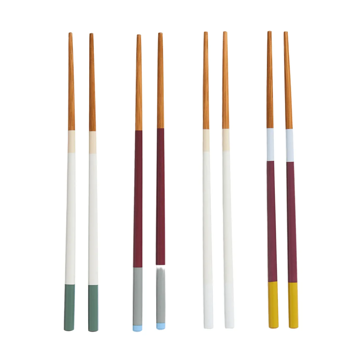 Colour chopsticks 4-pack, Subtle HAY