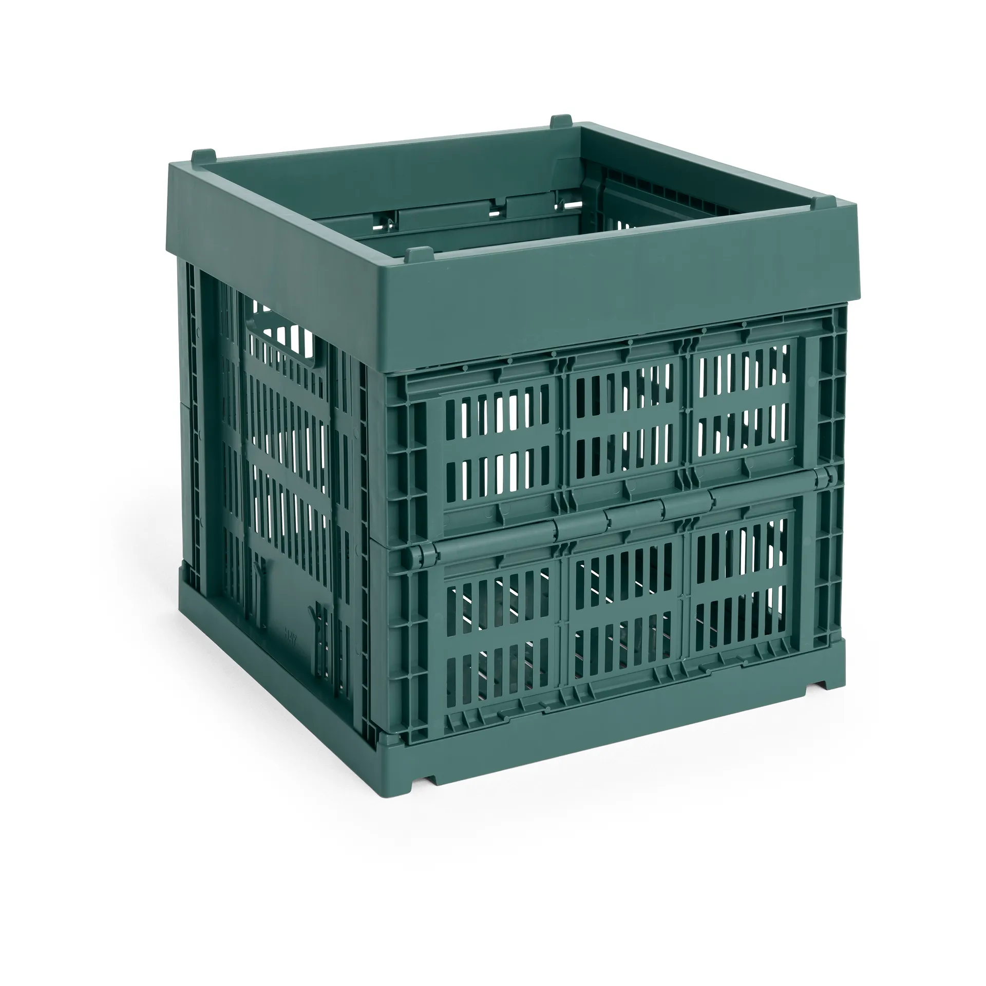 Colour Crate Cube 29.5x29.5 cm, Dark green HAY
