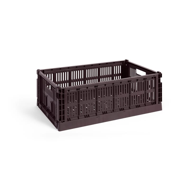 Colour Crate L 34.5x53 cm - Bordeaux - HAY
