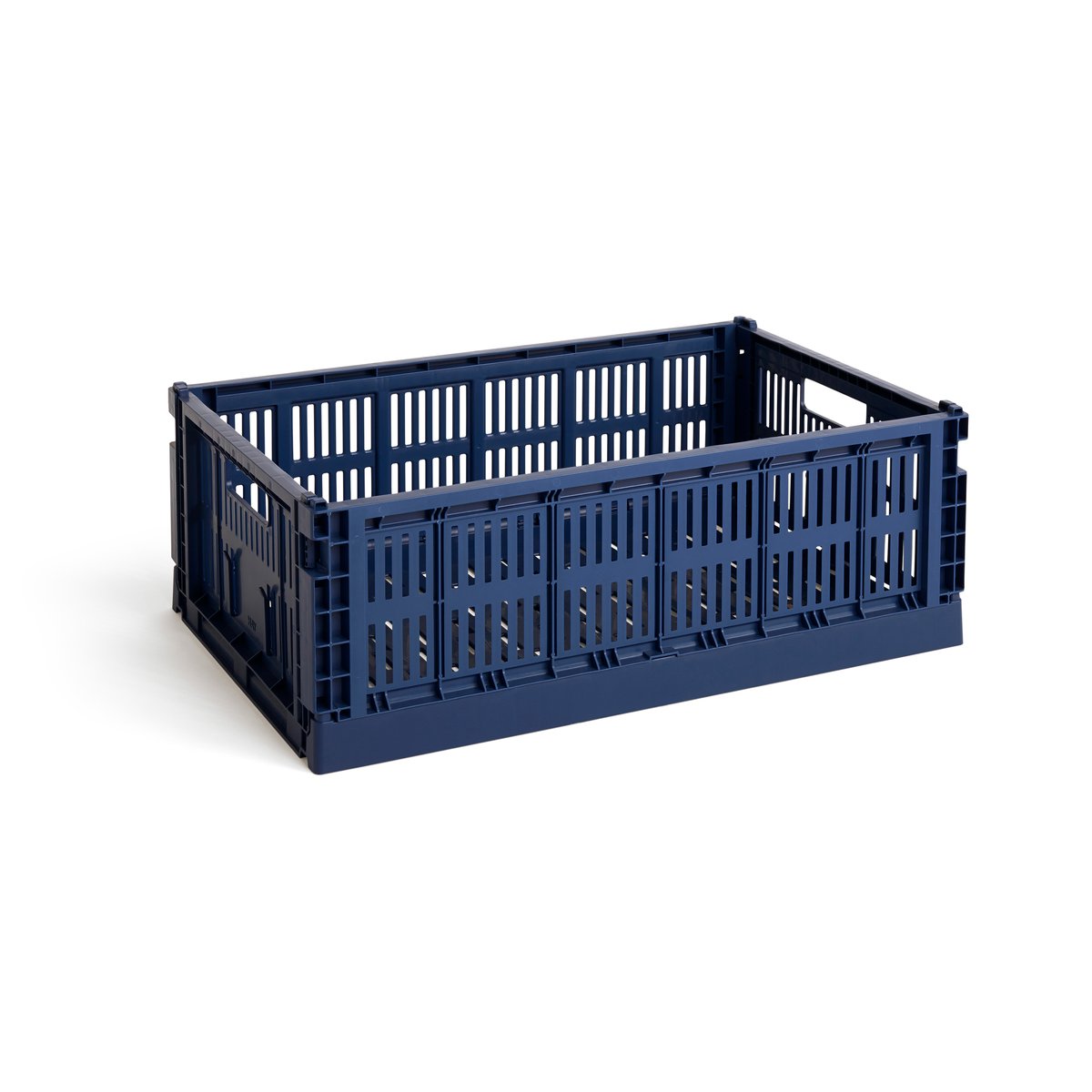HAY Colour Crate L 34.5x53 cm Dark blue | Scandinavian Design | Storage baskets | Blue