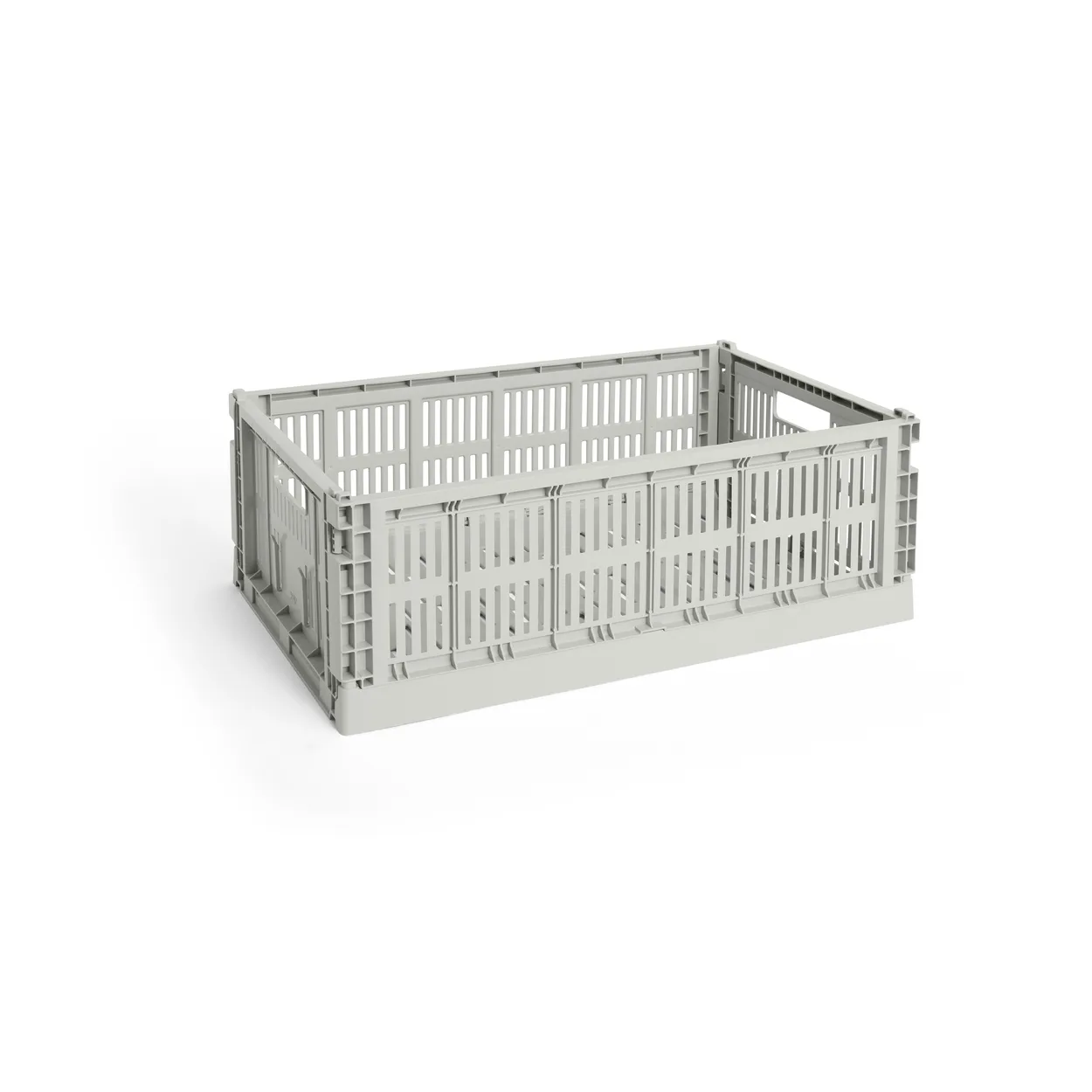 HAY Colour Crate L 34.5x53 cm Grey | Scandinavian Design | Storage baskets | Grey