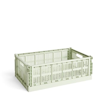 Colour Crate L 34.5x53 cm - Mint - HAY