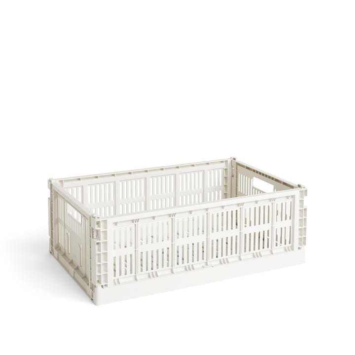 Colour Crate L 34.5x53 cm - Off-white - HAY