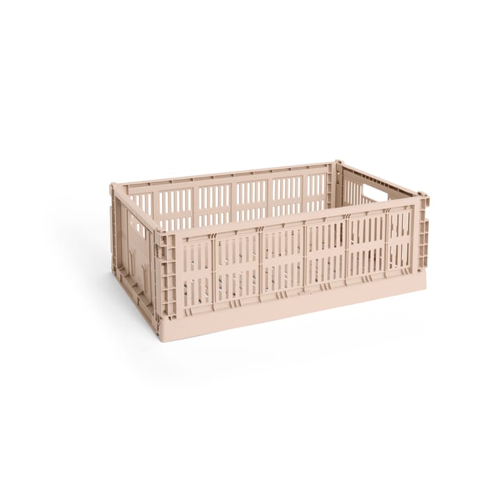 Colour Crate L 34.5x53 cm - Powder - HAY