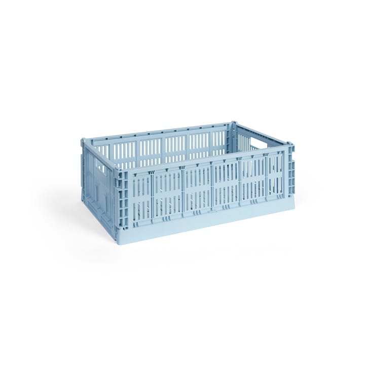 Colour Crate L 34.5x53 cm - Soft blue - HAY