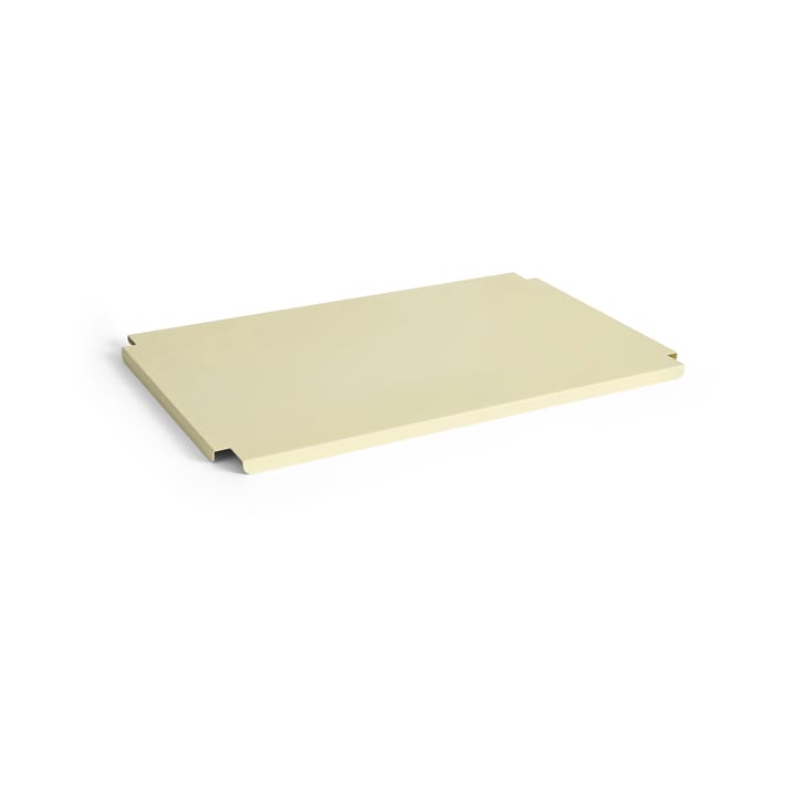 Colour Crate lid large - Light yellow - HAY