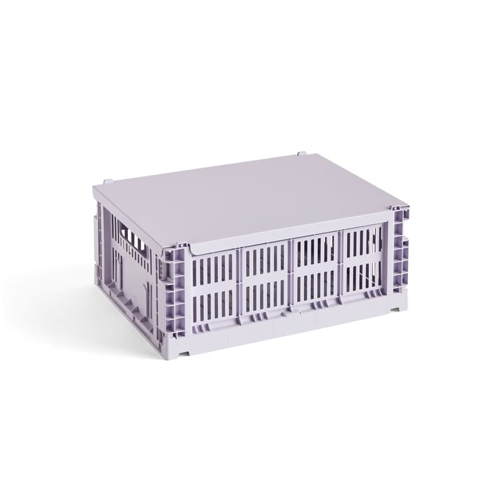 Colour Crate lid medium - Lavender - HAY
