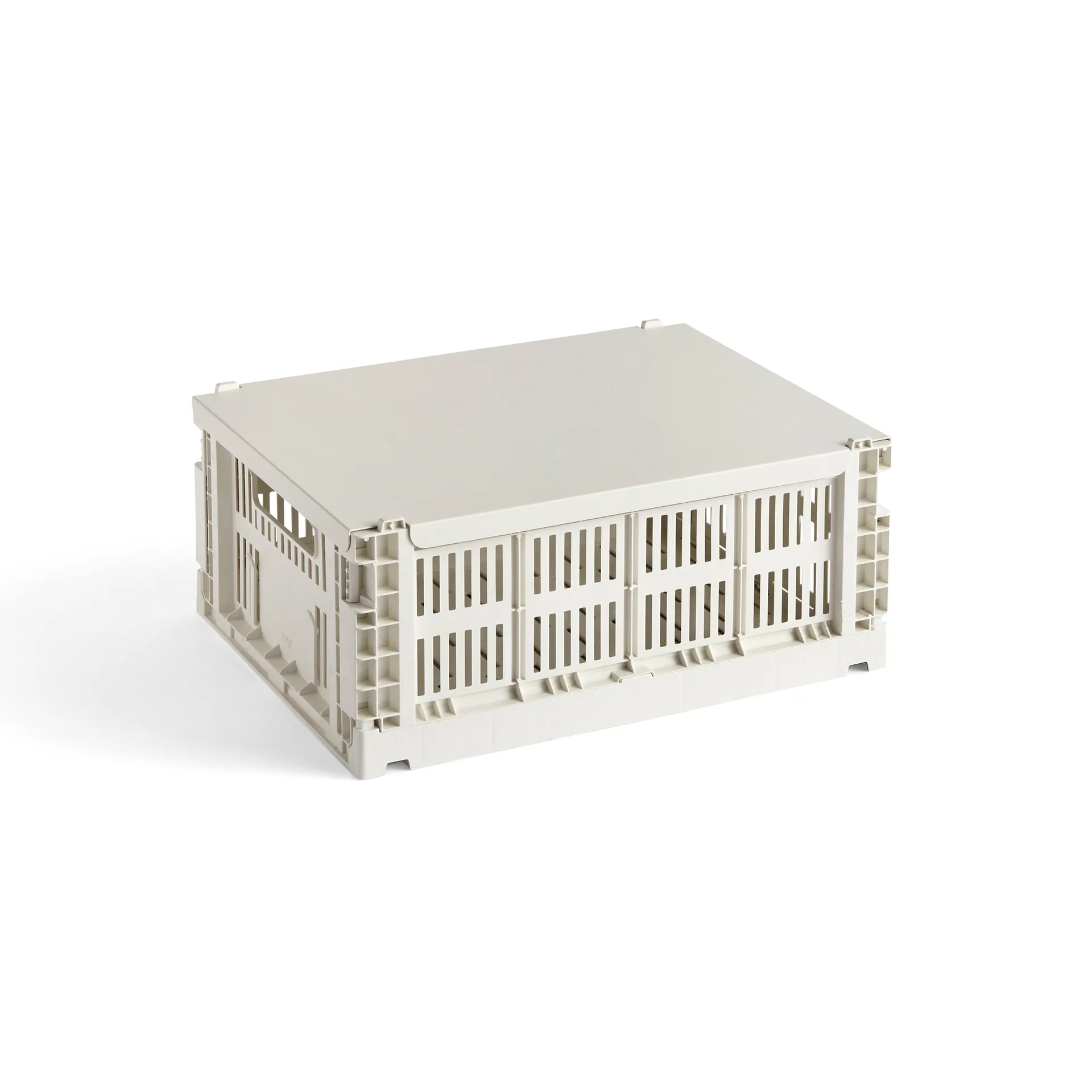 Colour Crate lid medium, Off-white HAY
