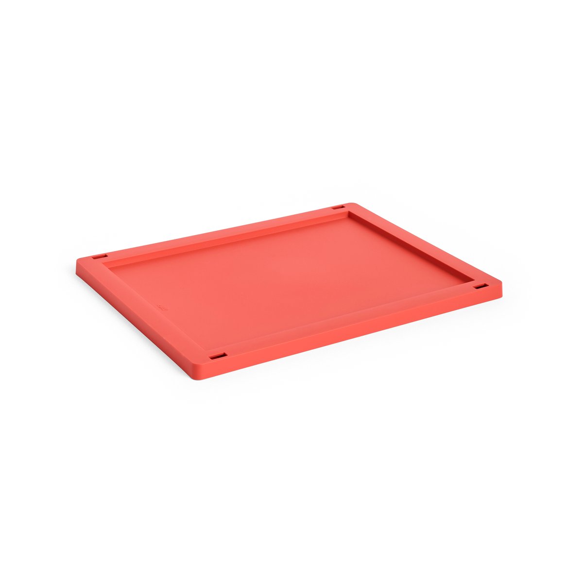 HAY Colour Crate lock plastic medium Red | Scandinavian Design | Lids & accessories | Red