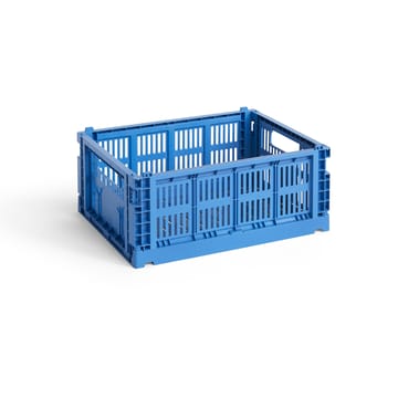 Colour Crate M 26.5x34.5 cm - Electric blue - HAY