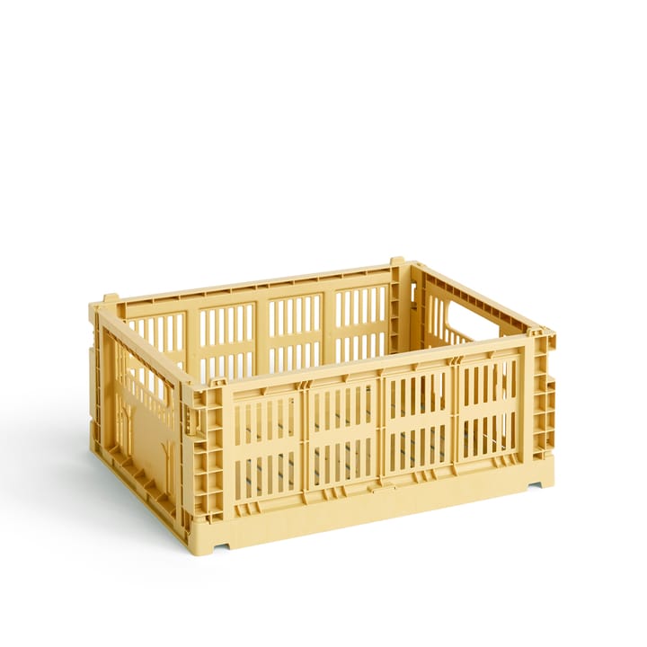 Colour Crate M 26.5x34.5 cm - Golden yellow - HAY