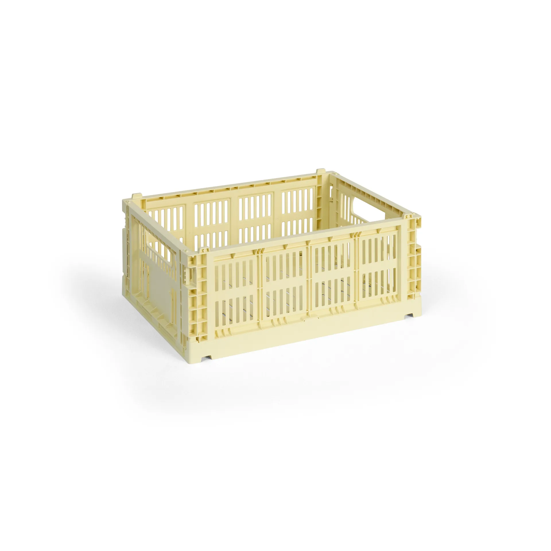 Colour Crate M 26.5x34.5 cm, Light yellow HAY