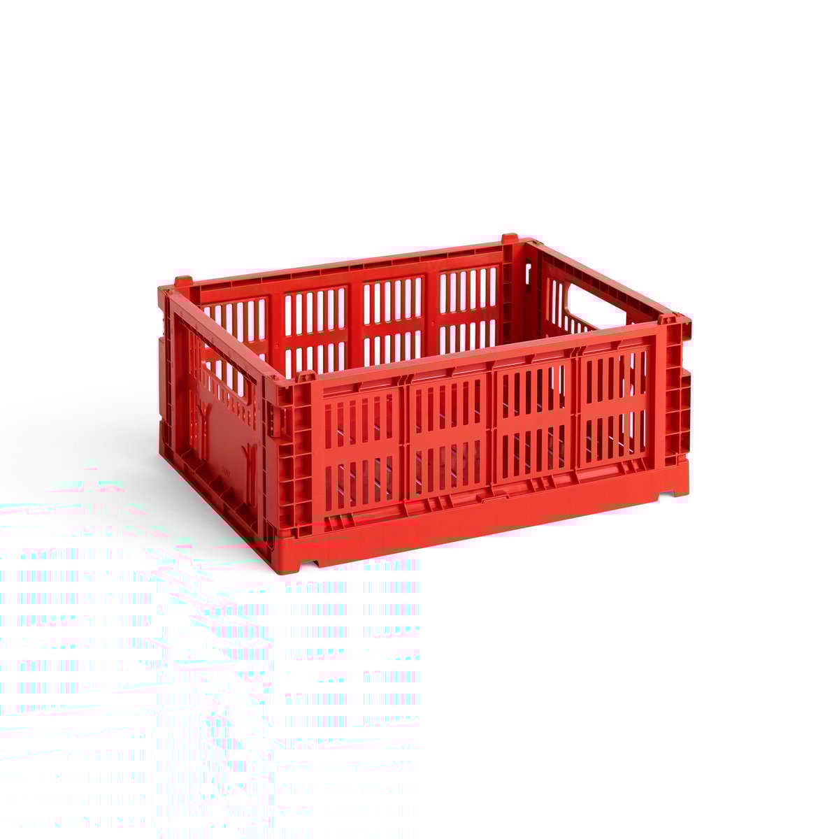 HAY Colour Crate M 26.5x34.5 cm Red | Scandinavian Design | Storage baskets | Red