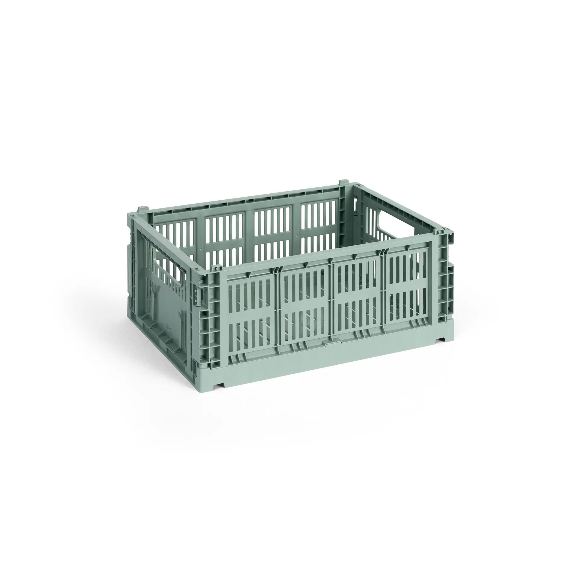 Colour Crate M 26.5x34.5 cm, Sage green HAY