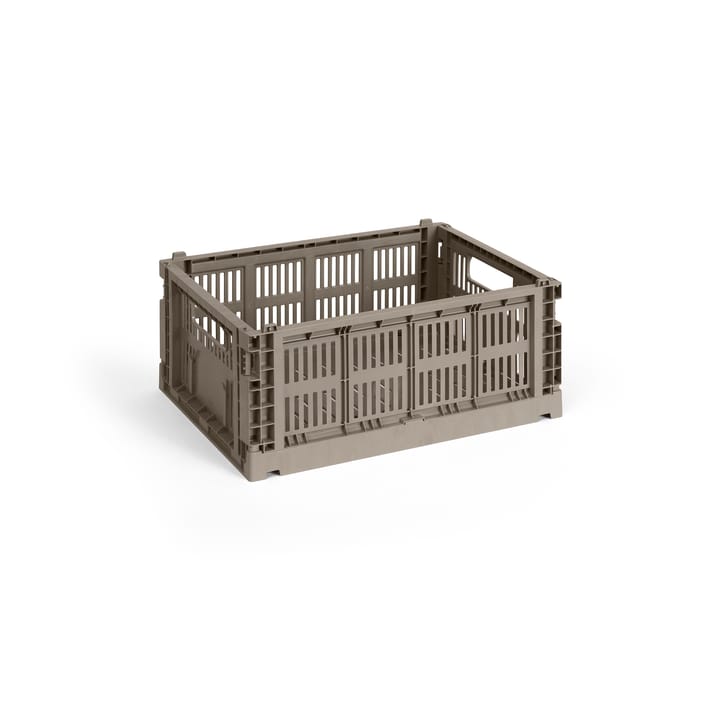 Colour Crate M 26.5x34.5 cm - Warm grey - HAY