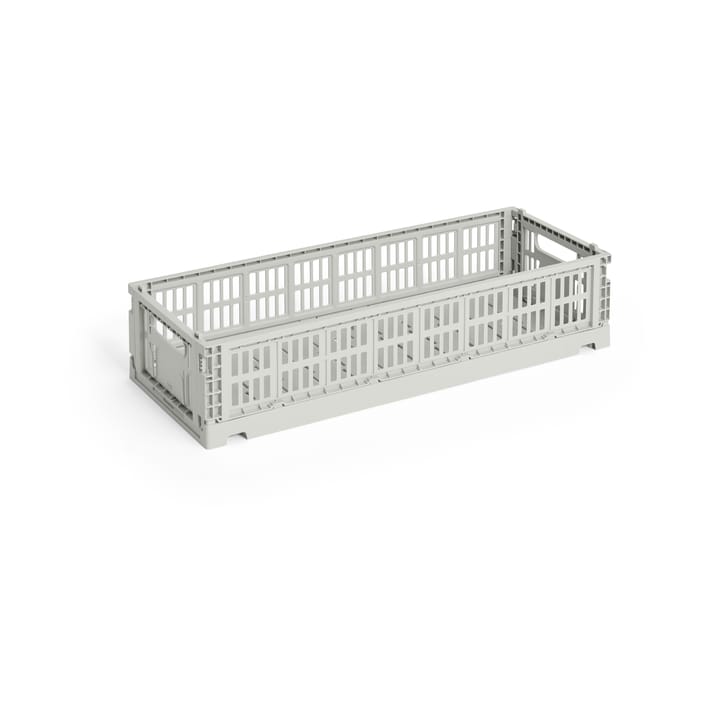 Colour Crate Mini Oblong 13x34.5 cm - Grey - HAY