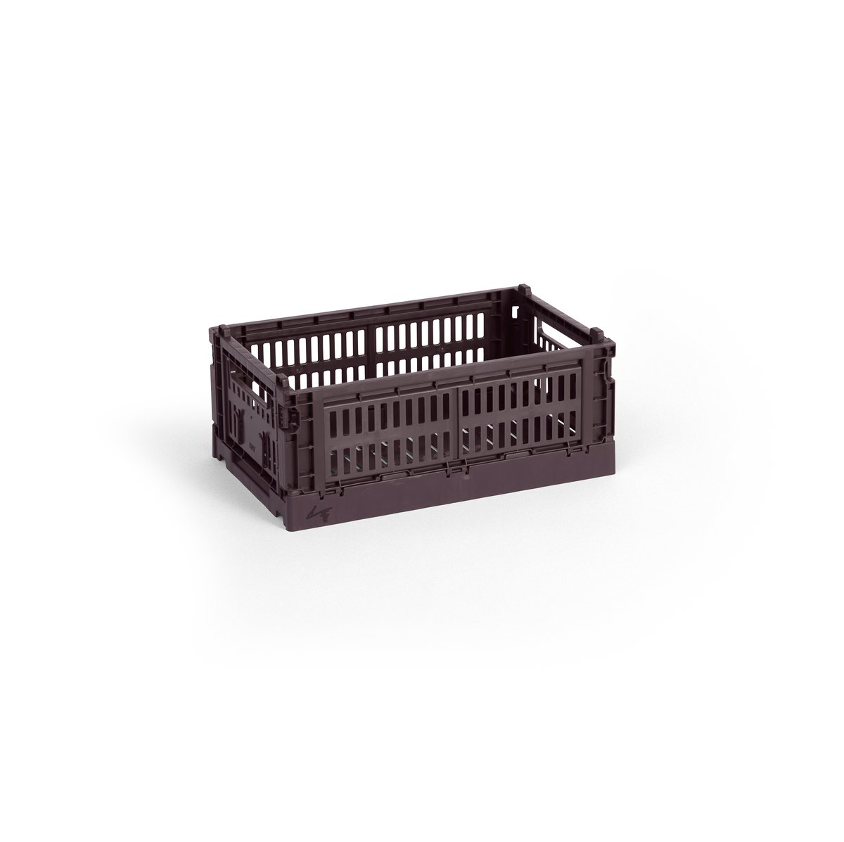 HAY Colour Crate S 17x26.5 cm Bordeaux | Scandinavian Design | Boxes & jars | Red