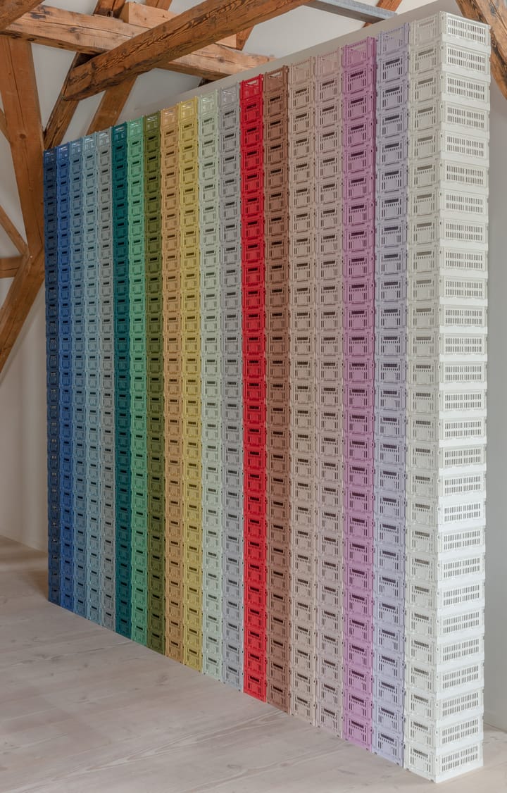 Colour Crate S 17x26.5 cm - Dark mint - HAY