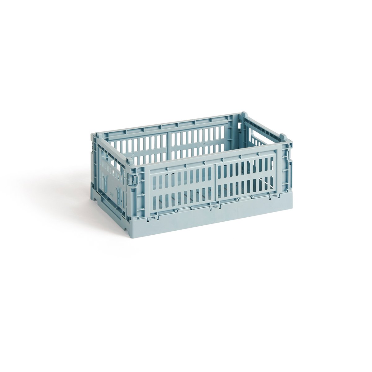 HAY Colour Crate S 17x26.5 cm Dusty blue | Scandinavian Design | Storage baskets | Blue