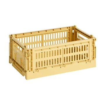 Colour Crate S 17x26.5 cm - Golden yellow - HAY