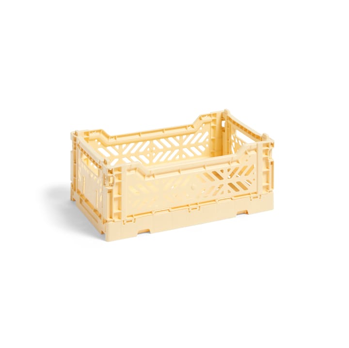 Colour Crate S 17x26.5 cm, light yellow HAY