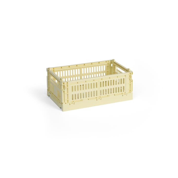 Colour Crate S 17x26.5 cm - Light yellow - HAY
