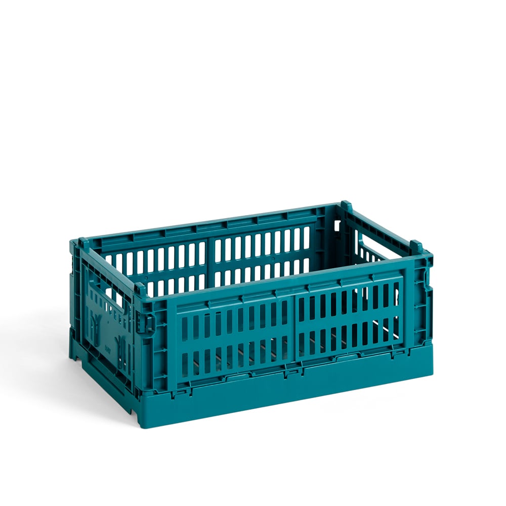 HAY Colour Crate S 17x26.5 cm Ocean green | Scandinavian Design | Storage baskets | Green