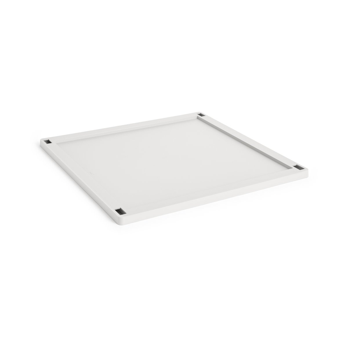 HAY Colour Crate Square lock plastic large Off white