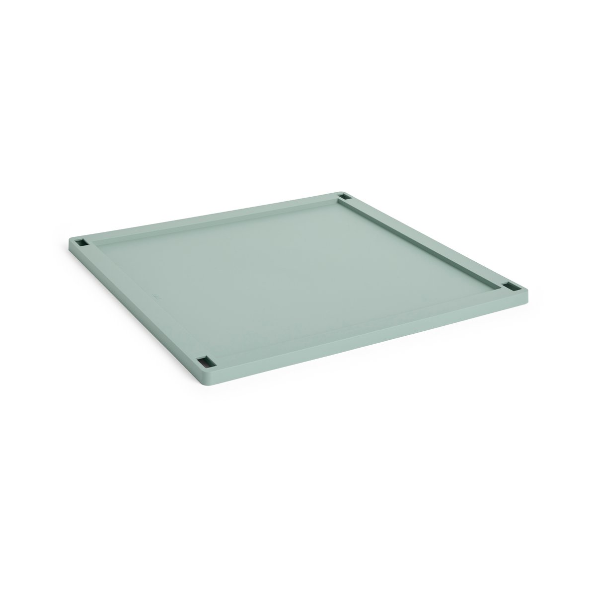 HAY Colour Crate Square lock plastic large Sage green
