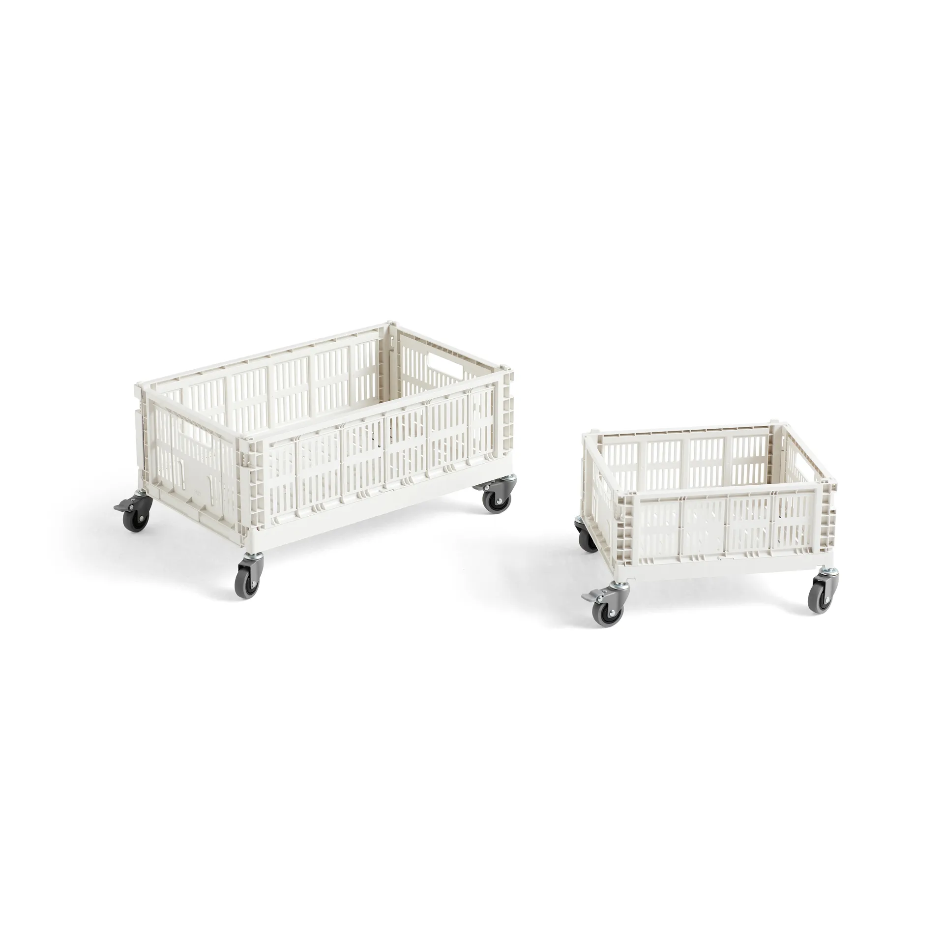 Colour Crate wheels 4-pack, Medium HAY