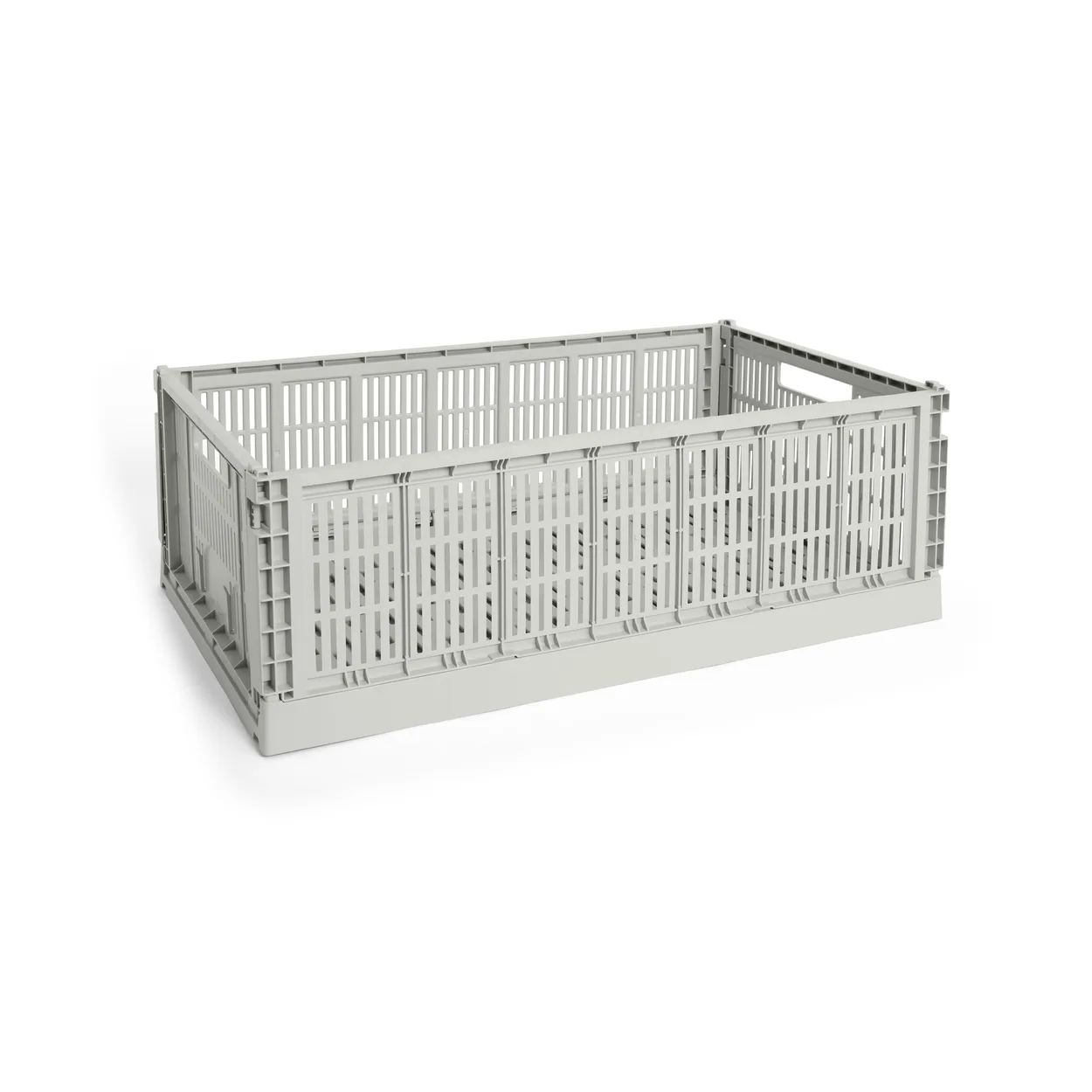 HAY Colour Crate XL 42x68 cm Grey | Scandinavian Design | Boxes & jars | Grey