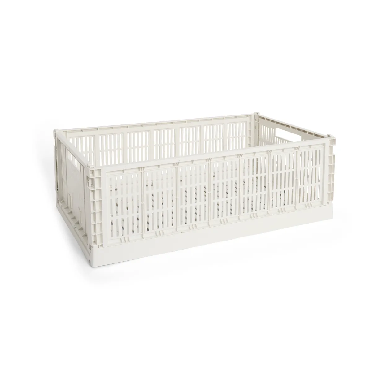 HAY Colour Crate XL 42x68 cm Off-white | Scandinavian Design | Boxes & jars | White