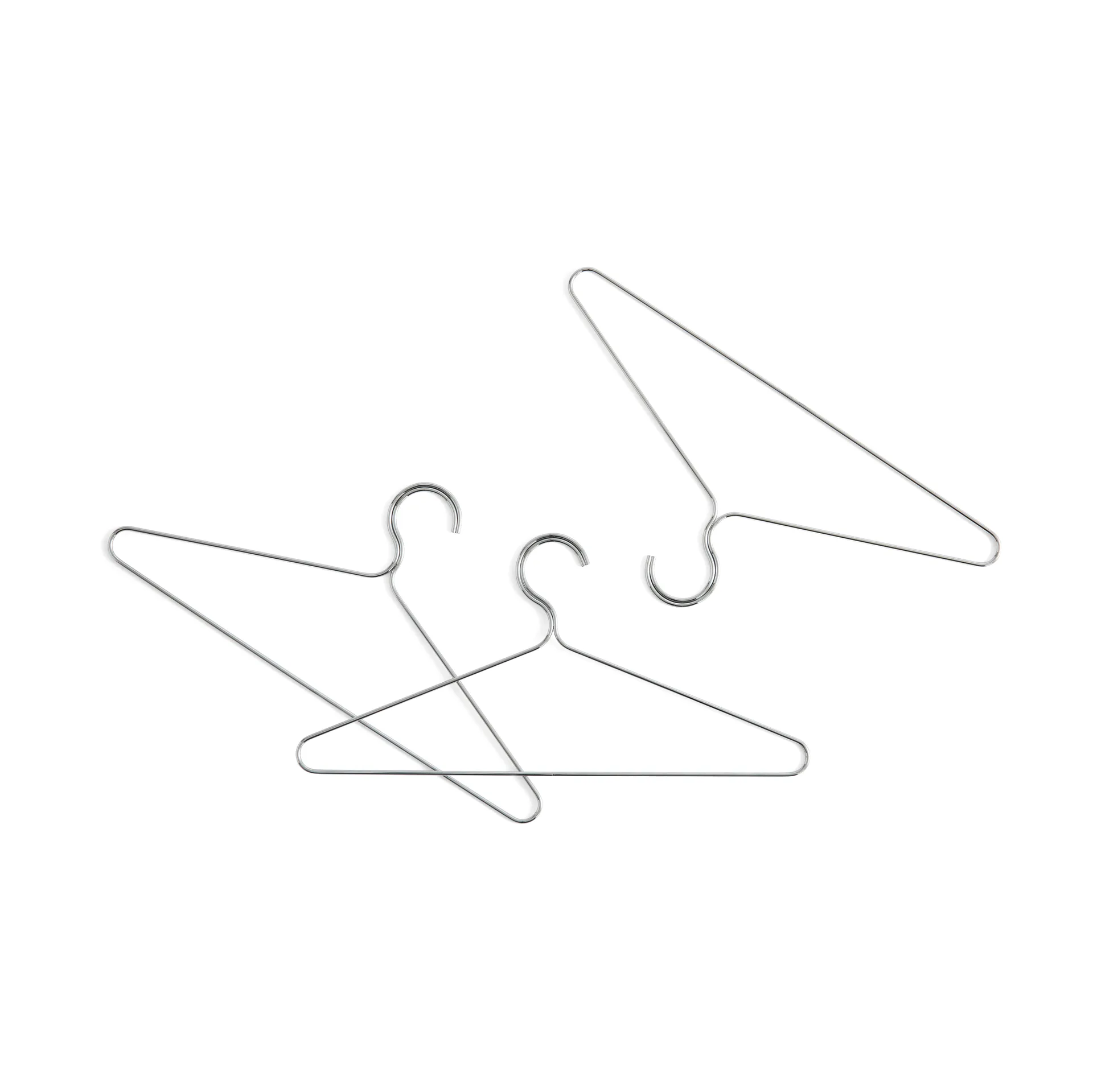 Colour hanger 3-pack, Mirror HAY